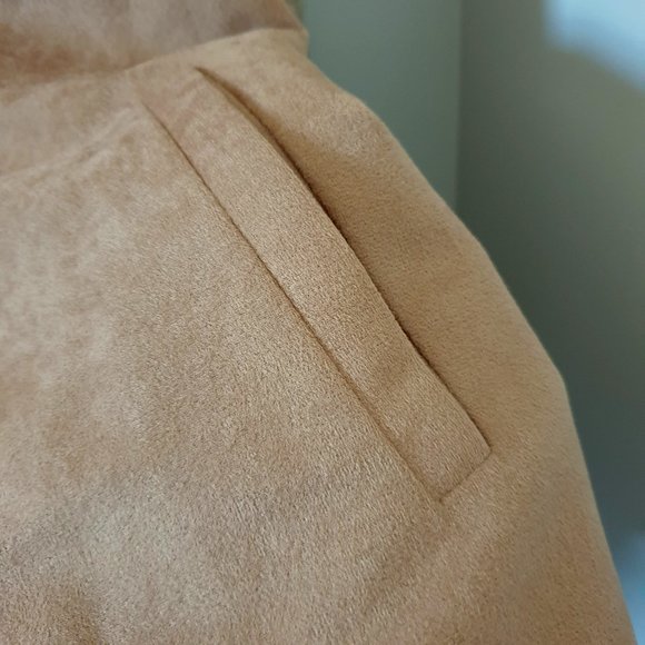 Sherwood of Ohio Faux Suede and Wool Sleeves Vintage Jacket - Picture 2 of 5